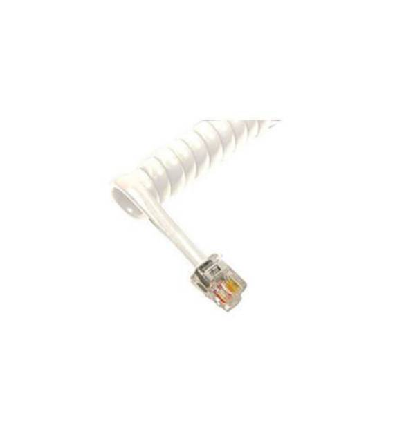Picture of GCHA444012-FWH / 12' WHITE Handset Cord 1200WH