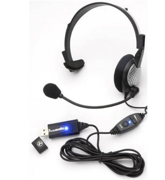 Picture of USB High Quality Digital Monural Headset AND-NC181VMUSB