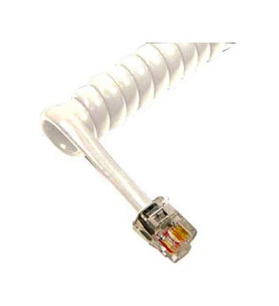 Picture of GCHA444006-FWH / 6' Handset Cord - White ICC-ICHC406FWH