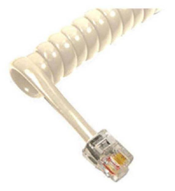 Picture of ICHC412FMC /12' Misty Cream Handset Cord ICC-ICHC412FMC