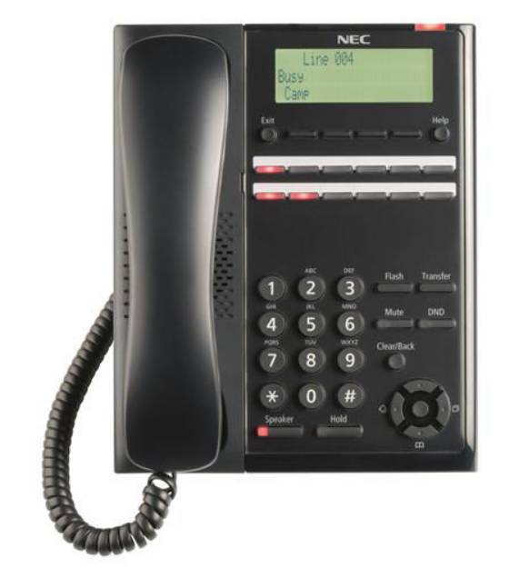 Picture of SL2100 Digital 12-Button Telephone (BK) NEC-BE117451