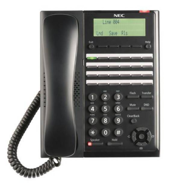Picture of SL2100 Digital 24-Button Telephone (BK) NEC-BE117452