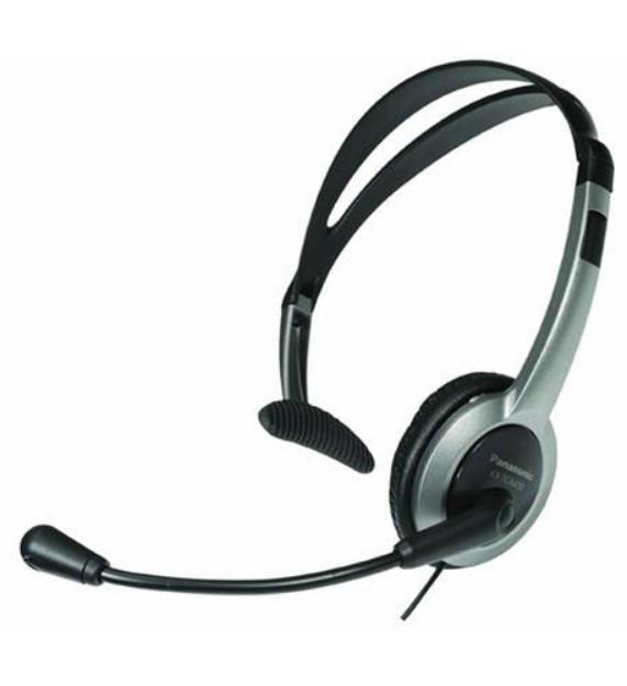 Picture of Foldable Over the Head Headset KX-TCA430