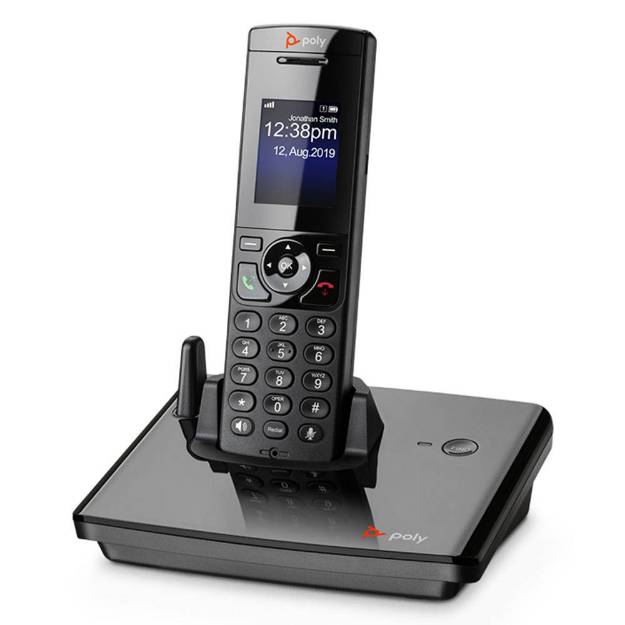 Picture of Polycom, Inc. 2200-49230-001 - D230 DECT IP Phone and base bundle OBI