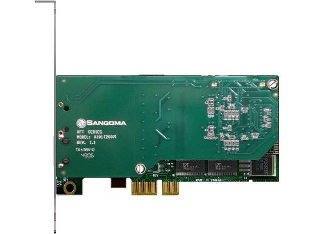 Picture of Sangoma Technologies Inc SGM-A101E - Sangoma A101E 1 port T1-E1-J1 PCI Expres