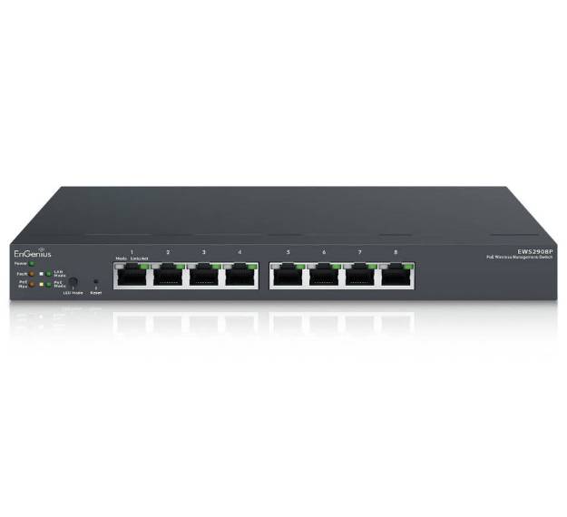 Picture of EnGenius EWS2908P - Managed 55W 8-Port PoE Switch