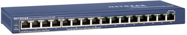 Picture of Netgear FS116PNA - 16 Port 10/100 Switch w/8 POE