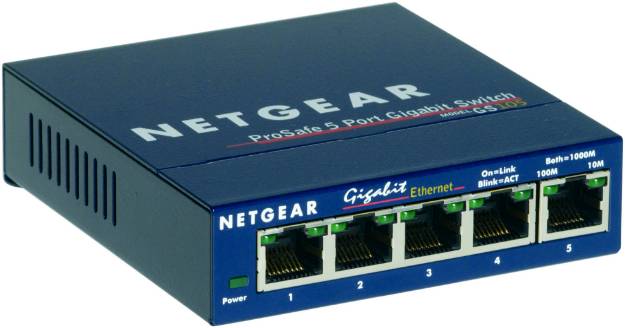 Picture of Netgear GS105NA - 5 Port Gigabit Desktop Switch