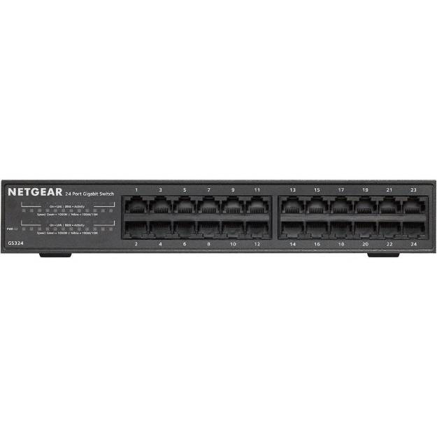Picture of Netgear GS324-100NAS - 24 PORT GIGABIT ETHERNET SWITCH