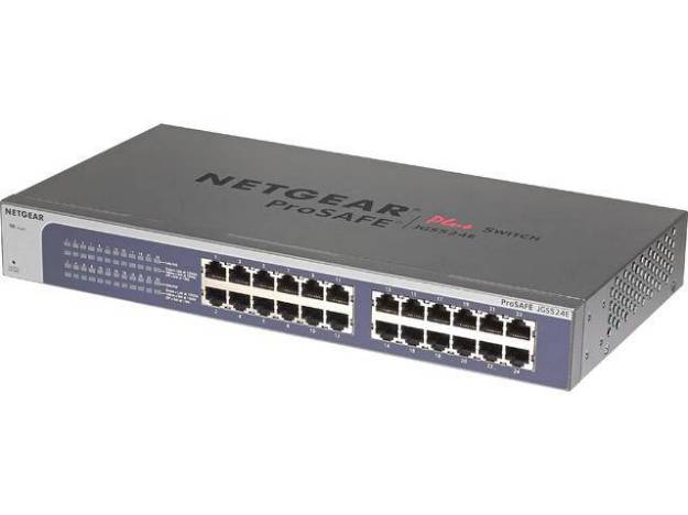 Picture of Netgear JGS524E-200NAS - 24 Port Gigabit Ethernet Switch