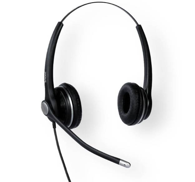 Picture of Snom A100D - A100D Wired Binural Headset with QD RJ9