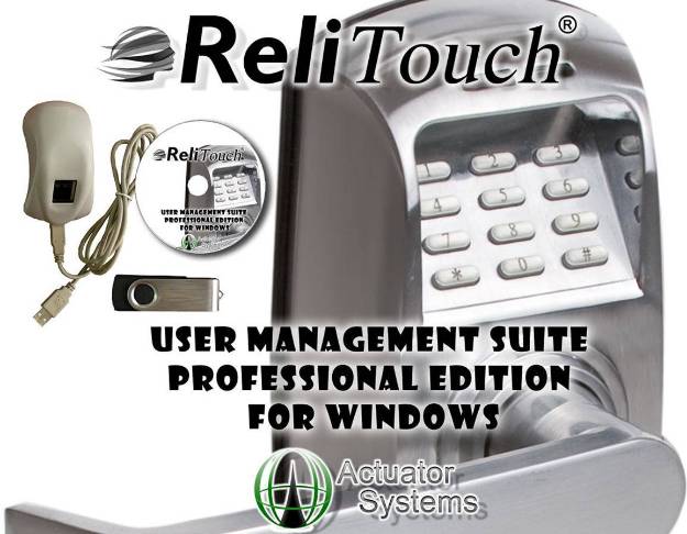 Picture of Actuator Systems UMSPRO-WIN - ReliTouch User Management Suite-Windows