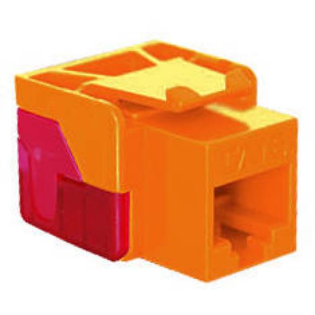 Picture of ICC CAT6JACK-OR - IC1078L6OR - Cat6 Jack - Orange