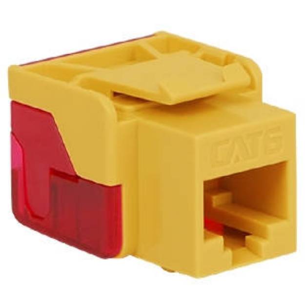 Picture of ICC CAT6JACK-YL - IC1078L6YL - Cat6 Jck YEL