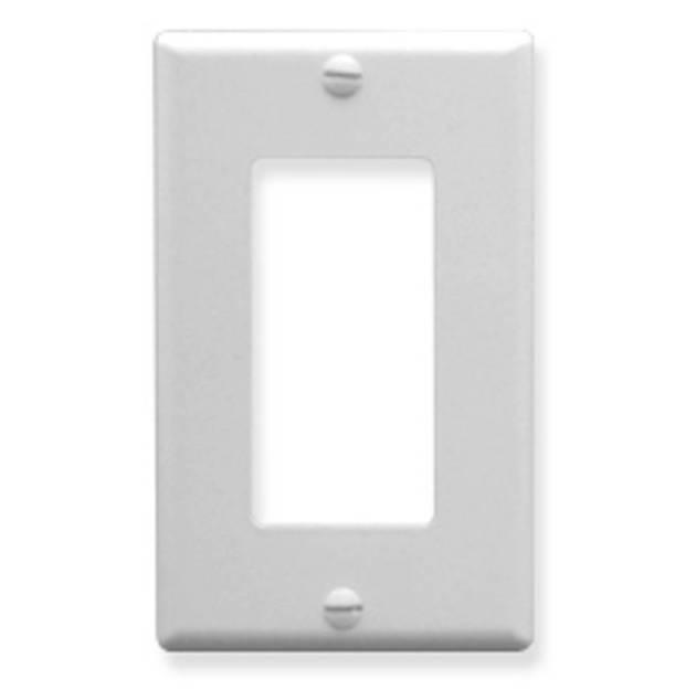 Picture of ICC IC107DFSWH - Decorex Faceplate 1 Gang - White
