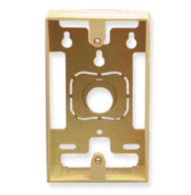 Picture of ICC IC107MRSIV - MOUNTING BOX, 1-GANG, IVORY