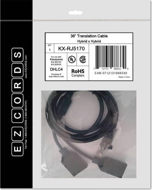 Picture of EZCORDS KX-RJ5170 - DHLC4 NS700 Translation Cable