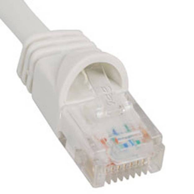 Picture of ICC ICPCSJ03WH - PATCH CORD, CAT 5e, MOLDED BOOT, 3' WH