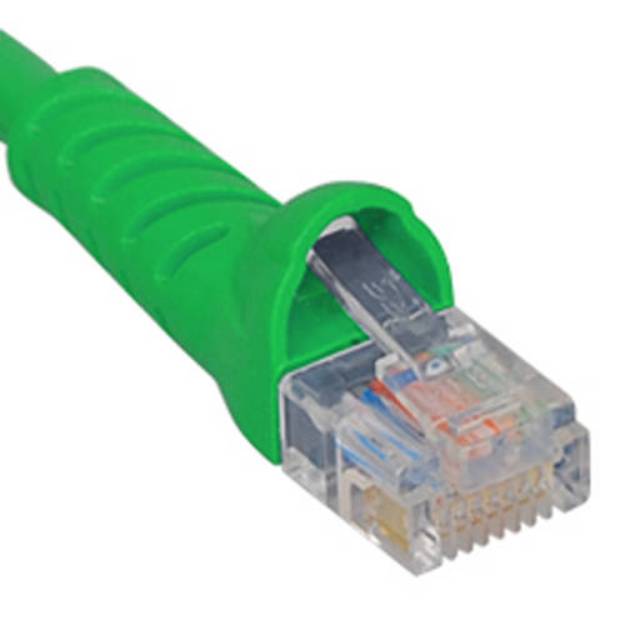 Picture of ICC ICPCSJ10GN - PATCH CORD, CAT 5e, MOLDED BOOT, 10' GN