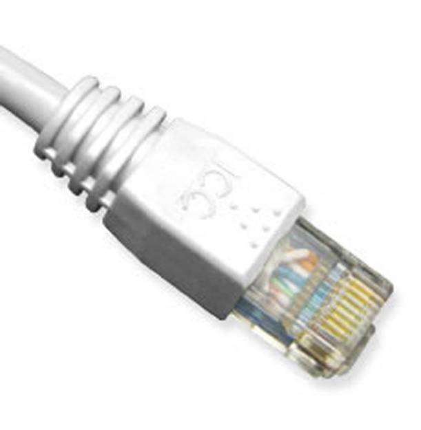 Picture of ICC ICPCSK03WH - PATCH CORD, CAT 6, MOLDED BOOT, 3'  WH