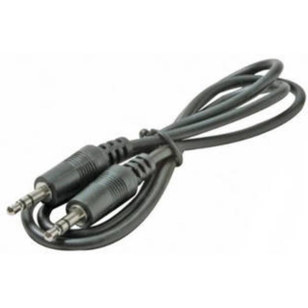 Picture of Steren BL-265-703BK - 3FT 3.5mm AUDIO CABLE, BLACK