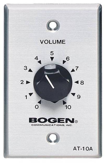 Picture of Bogen AT10A - Bogen 10 Watt Attenuator Single Gang
