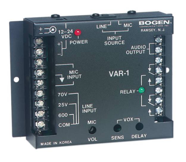 Picture of Bogen VAR1 - Voice Activated Relay