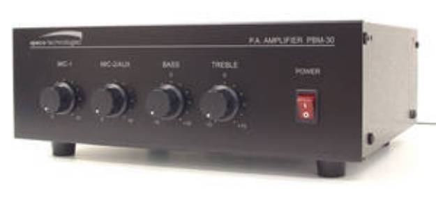 Picture of SPECO SPC-PBM30 - 30W Contractor Series PA Amplifier  UL