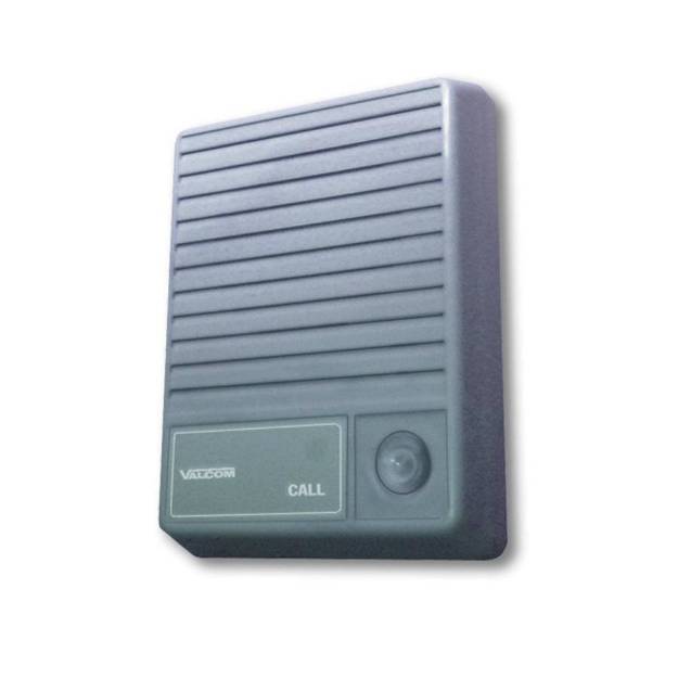 Picture of VALCOM V-1074 - Talkback Doorplate Surface Speaker- Gray