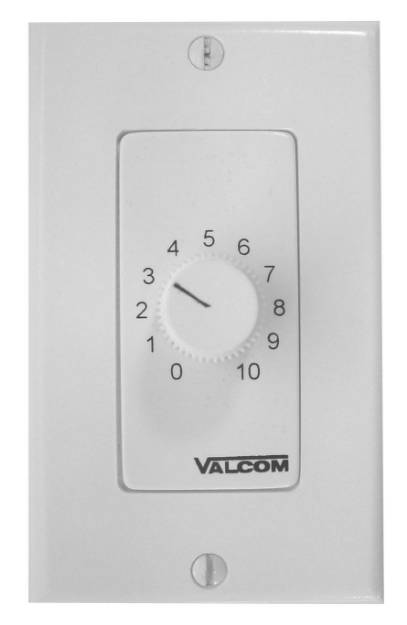 Picture of VALCOM V-2992-W - Wall Mount Volume Control, Dec