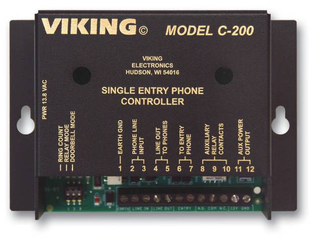 Picture of Viking Electronics C-200 - Viking Door Entry Control for Entry Phon