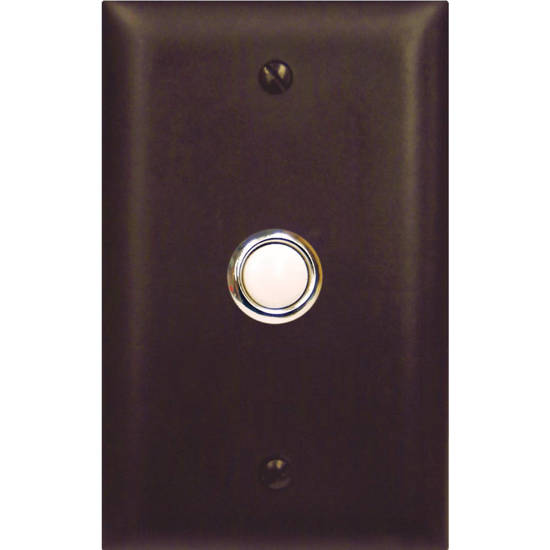 Picture of Viking Electronics DB-40-BN - Door Bell Button Panel in Bronze