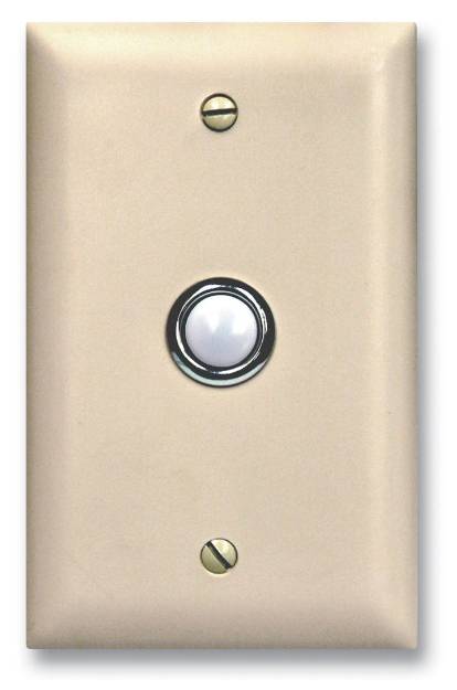 Picture of Viking Electronics DB-40-WH - Viking Door Bell Button Panel 