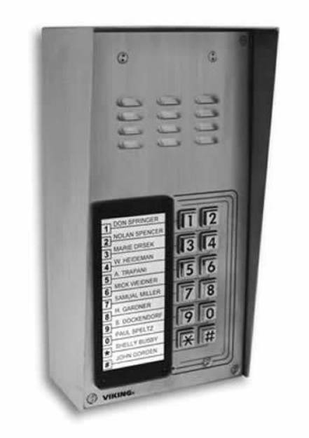 Picture of Viking Electronics K-1200-EWP - 12 Button Apartment Entry Phone