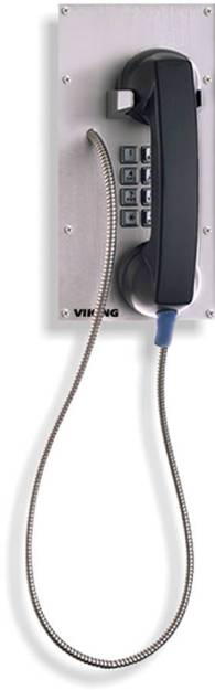 Picture of Viking Electronics K-1900-8 - Vandal Resistant Hot-Line Panel Phone