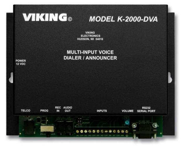 Picture of Viking Electronics K-2000-DVA - Multi-input Voice Dialer/Annou