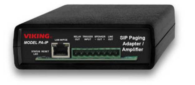 Picture of Viking Electronics PA-IP - SIP Multicast Paging Adapter Amplifier
