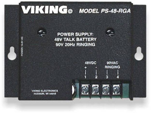 Picture of Viking Electronics PS-48-RGA - Power Supply, 48V Talk Battery
