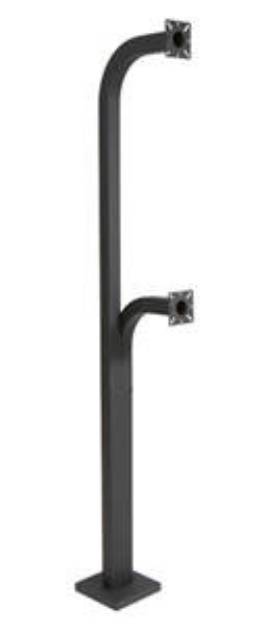 Picture of Viking Electronics VE-GNP-2 - Dual Height Gooseneck Pedestal 40in 70in