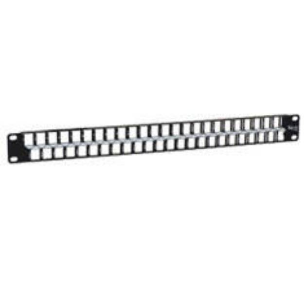 Picture of ICC IC107BP481 - PATCH PANEL, BLANK, 48-PORT, HD, 1 RMS
