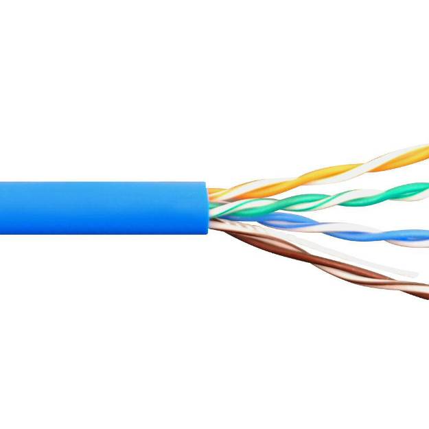 Picture of ICC ICCABR5EBL - CAT5e CMR PVC Cable BLUE
