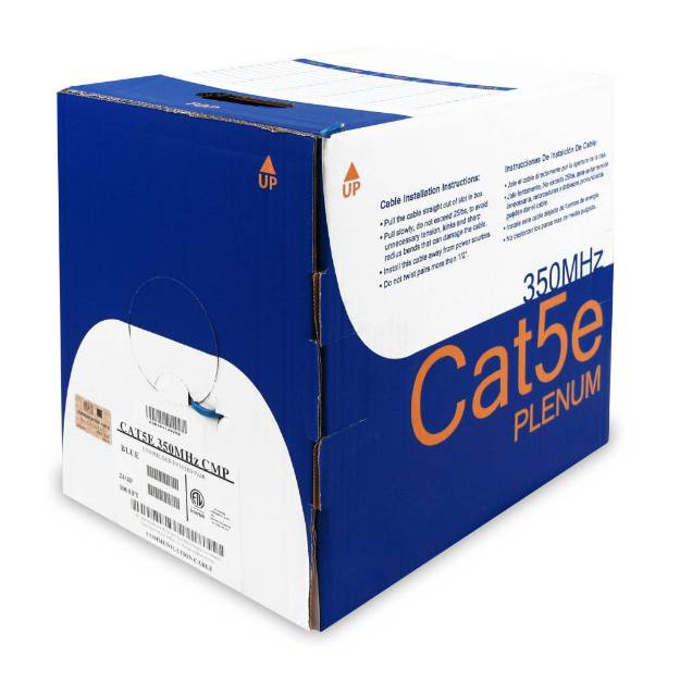 Picture of Wavenet WAV-CAT5-CMP-WH - 5E04UPWH4 CAT5 PLENUM 1K WHITE