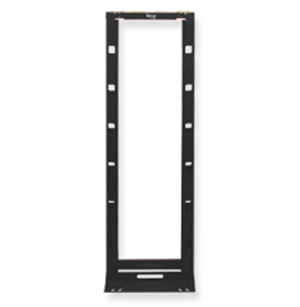 Picture of ICC ICCMSCMRH7 - CABLE MNGMENT RACK, HYBRID, BLACK, 7ft