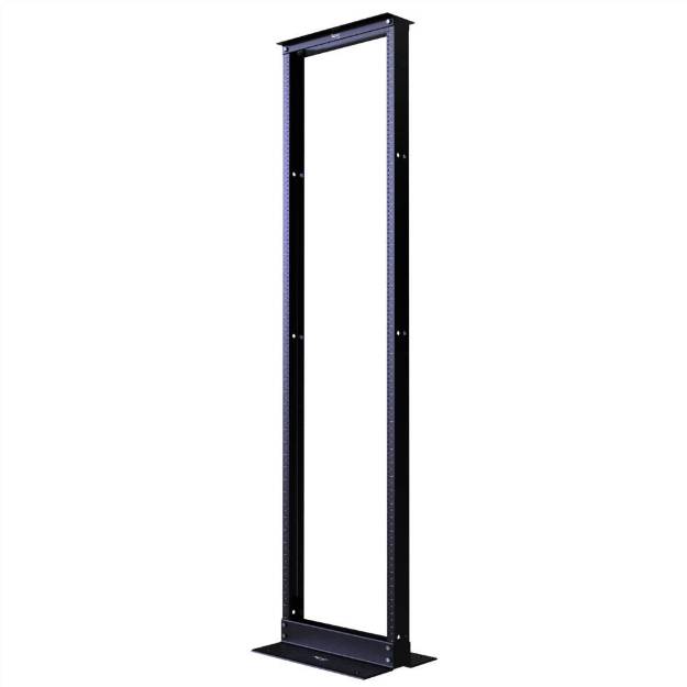 Picture of ICC ICCMSR1948 - DISTRIBUTION RACK BLACK, 4ft, 24 RMS