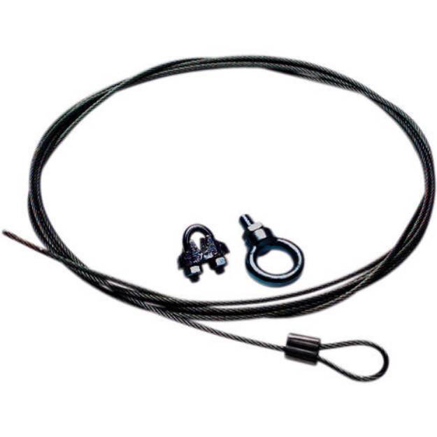 Picture of Bogen CK10B - Black 10 Foot Cable and Clamp
