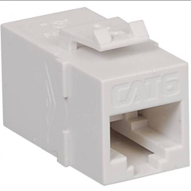 Picture of ICC IC107CP6WH - CAT 6 Modular Coupler, White