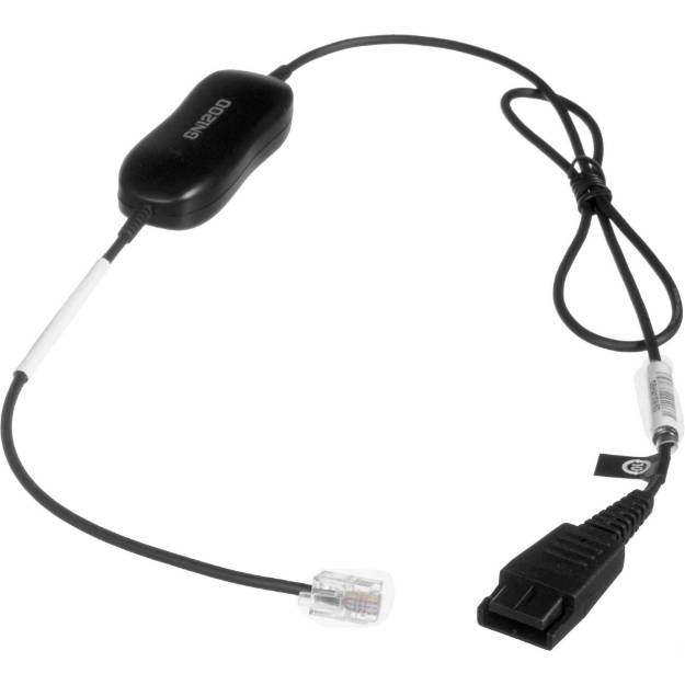Picture of Jabra 88001-99 - GN 1200 Smart Cord, QD to RJ9, 20 Inch