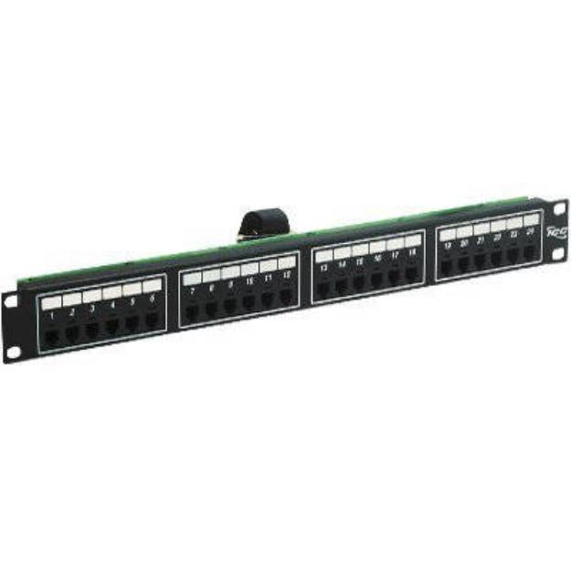 Picture of ICC ICMPP24TF2 - PATCH PANEL,F/TELCO,8P2C,24-PORT,1RM