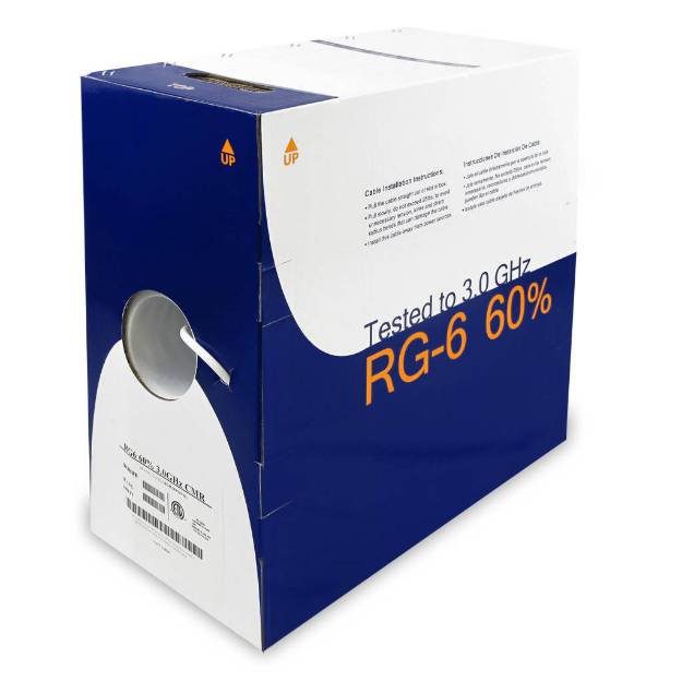 Picture of Wavenet WAV-RG6-COAX-BK - RG6 COAX 1000FT PULL BOX BOX RG6URBK
