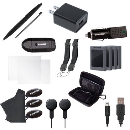 Picture of DreamGear DG-DG3DSXL-2261 - 20 in 1 Essentials Kit for 3DS XL